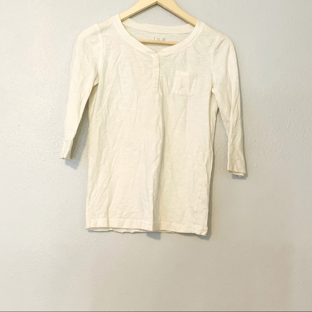 Cherokee 14 16 white shirt